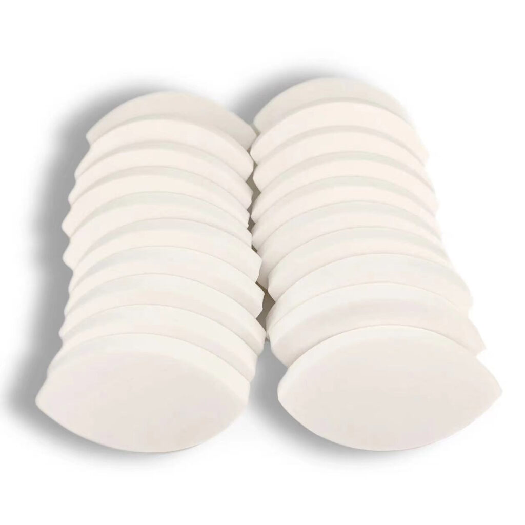 eye shape lash sponge